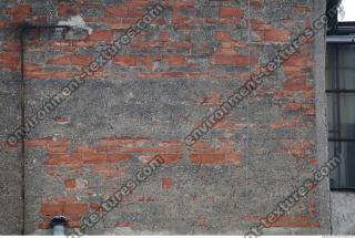 Photo Texture of Wall Brick Plastered 0003